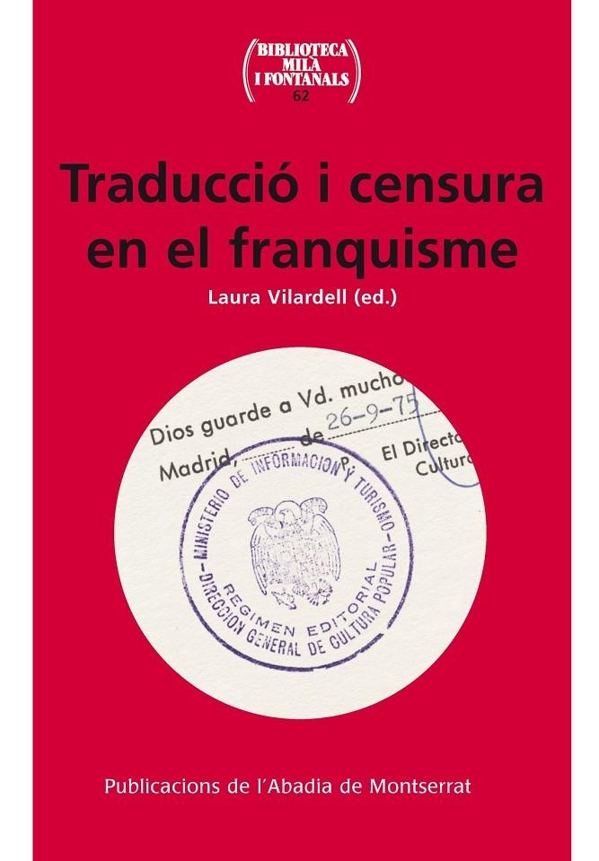 TRADUCCIÓ I CENSURA EN EL FRANQUISME | 9788498838183 | Varios autores | Llibres.cat | Llibreria online en català | La Impossible Llibreters Barcelona