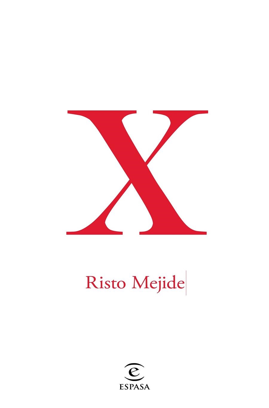 X | 9788467047431 | Risto Mejide | Llibres.cat | Llibreria online en català | La Impossible Llibreters Barcelona