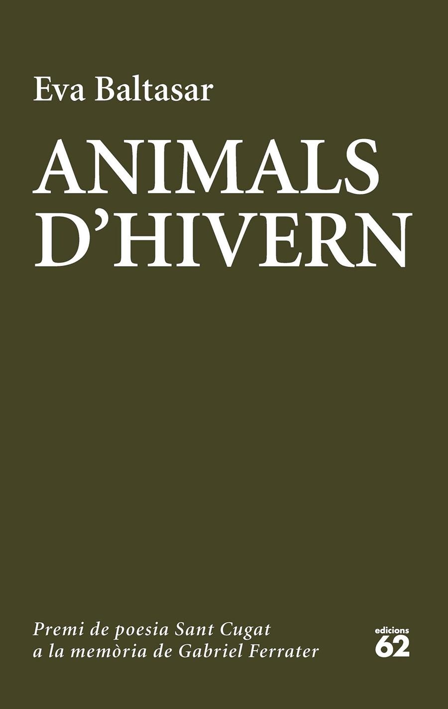 Animals d'hivern | 9788429775181 | Baltasar Sarda, Eva | Llibres.cat | Llibreria online en català | La Impossible Llibreters Barcelona