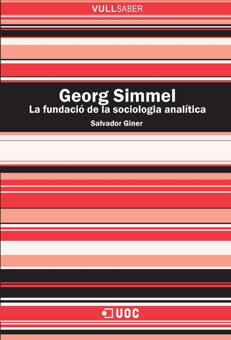 Georg Simmel | 9788490640852 | Giner San, Salvador | Llibres.cat | Llibreria online en català | La Impossible Llibreters Barcelona