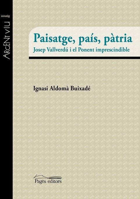 Paisatge, país, pàtria | 9788499757094 | Aldomà Buixadé, Ignasi | Llibres.cat | Llibreria online en català | La Impossible Llibreters Barcelona