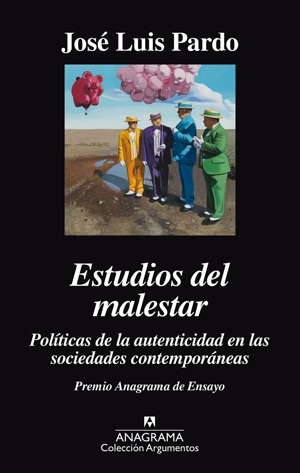 Estudios del malestar. Politicas de la autenticidad en las sociedades contemporá | 9788433964083 | Pardo, José Luis | Llibres.cat | Llibreria online en català | La Impossible Llibreters Barcelona