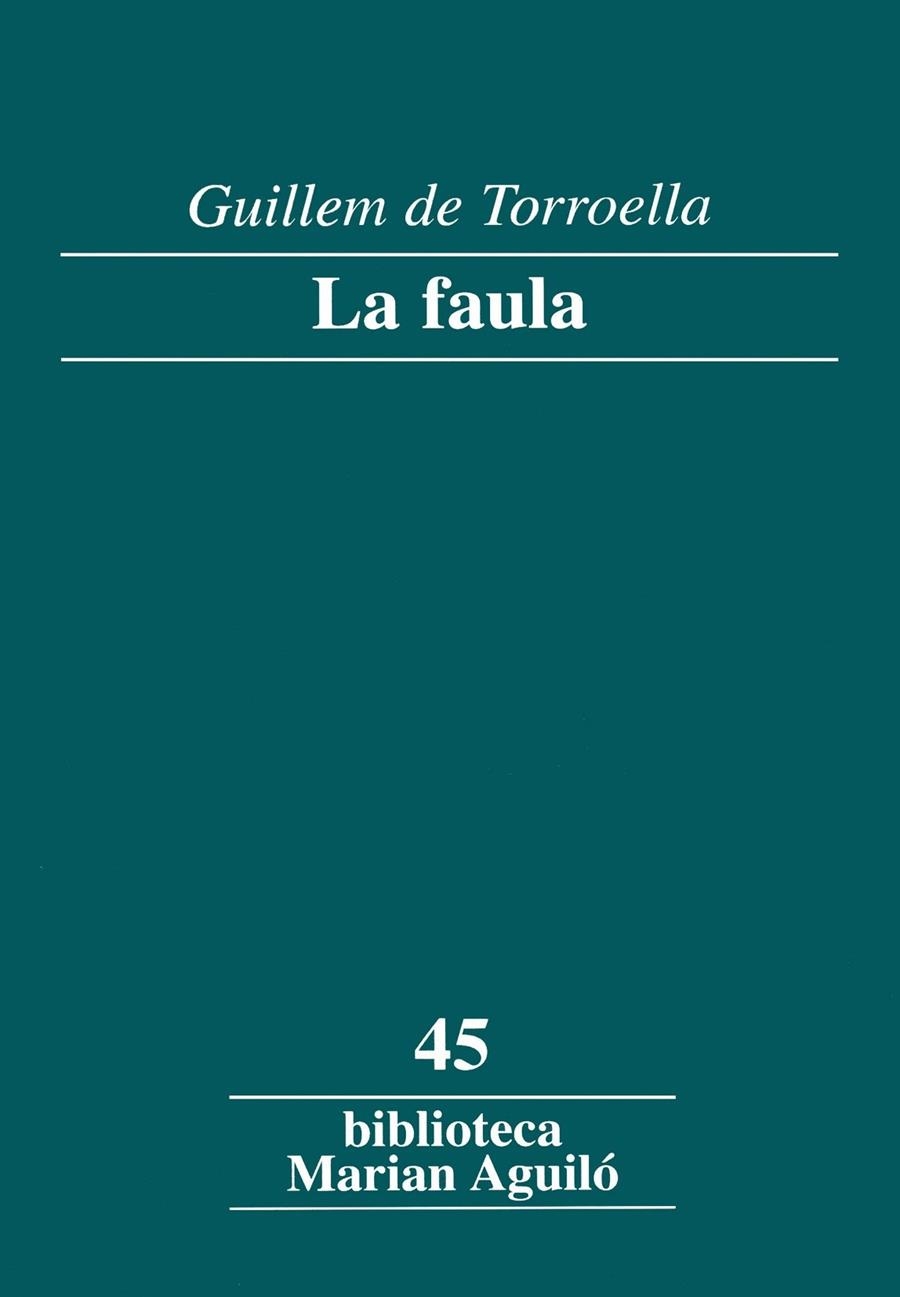 La faula | 9788484159568 | Torroella, Guillem de | Llibres.cat | Llibreria online en català | La Impossible Llibreters Barcelona