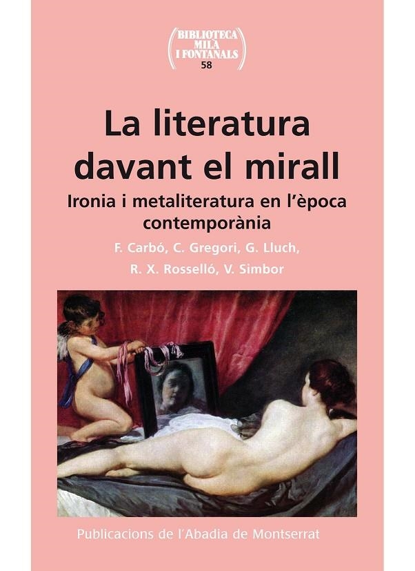 LA LITERATURA DAVANT EL MIRALL | 9788498834208 | Simbor Roig, Vicent/y otros | Llibres.cat | Llibreria online en català | La Impossible Llibreters Barcelona