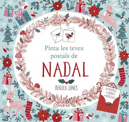 Pinta les teves postals de Nadal | 9788491370864 | Rebecca Jones | Llibres.cat | Llibreria online en català | La Impossible Llibreters Barcelona