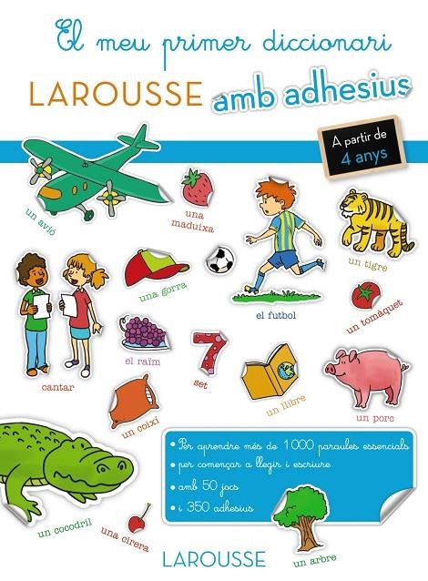 El meu primer diccionari amb adhesius | 9788416368327 | Larousse Editorial | Llibres.cat | Llibreria online en català | La Impossible Llibreters Barcelona