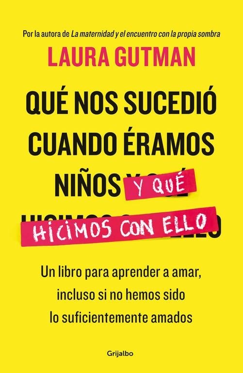 Qué nos sucedió cuando éramos niños y qué hicimos con ello | 9788425354717 | GUTMAN, LAURA | Llibres.cat | Llibreria online en català | La Impossible Llibreters Barcelona