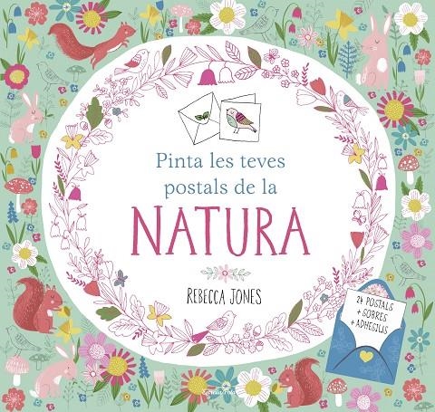 Pinta les teves postals de la natura | 9788491370857 | Rebecca Jones | Llibres.cat | Llibreria online en català | La Impossible Llibreters Barcelona