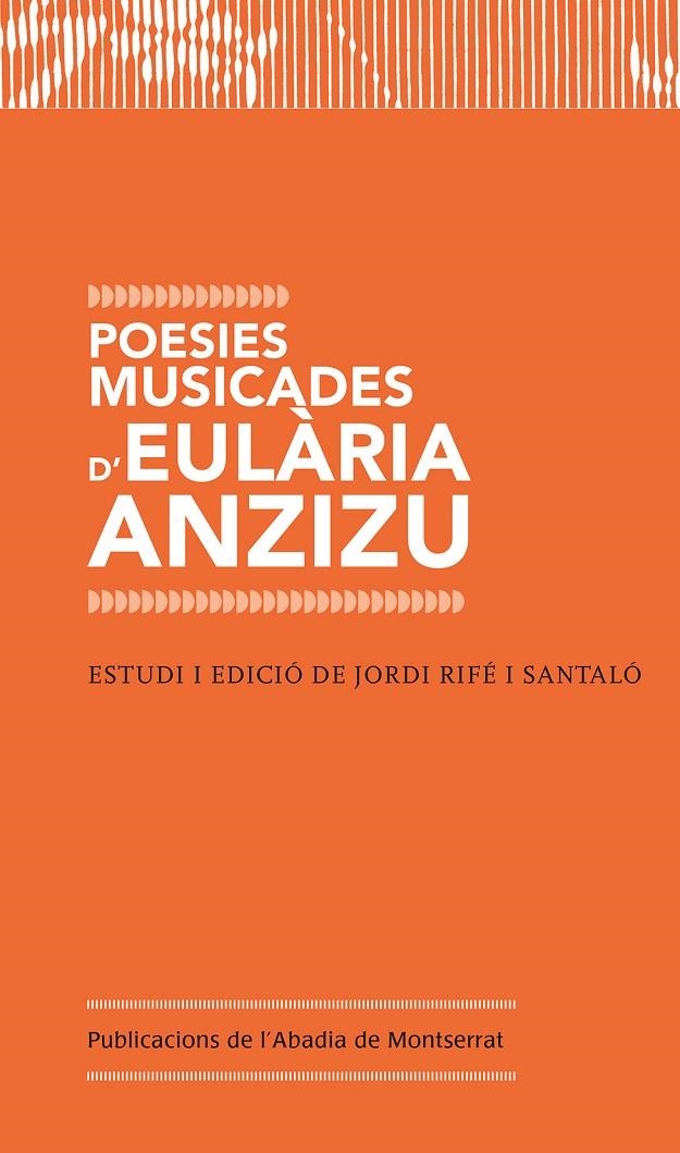 Poesies musicades d'Eulària Anzizu | 9788498838954 | Anzizu i Vila, Eulària | Llibres.cat | Llibreria online en català | La Impossible Llibreters Barcelona