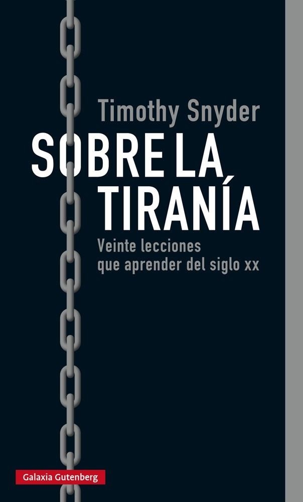 Sobre la tiranía | 9788416734979 | Snyder, Timothy | Llibres.cat | Llibreria online en català | La Impossible Llibreters Barcelona