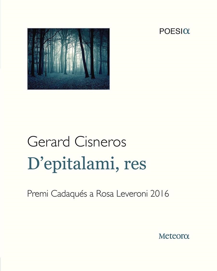 D'epitalami, res | 9788494654183 | Cisneros Cecchini, Gerard | Llibres.cat | Llibreria online en català | La Impossible Llibreters Barcelona