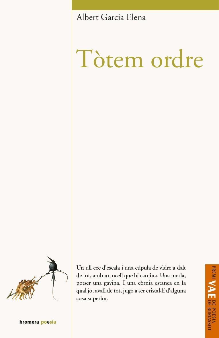 Tòtem ordre | 9788490267417 | Garcia Elena, Albert | Llibres.cat | Llibreria online en català | La Impossible Llibreters Barcelona