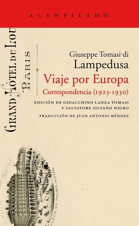 Viaje por Europa | 9788416748655 | di Lampedusa, Giuseppe Tomasi | Llibres.cat | Llibreria online en català | La Impossible Llibreters Barcelona