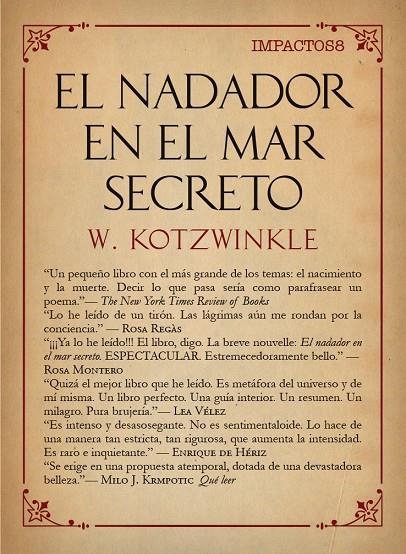 El nadador en el mar secreto | 9788417181055 | Kotzwinkle, William | Llibres.cat | Llibreria online en català | La Impossible Llibreters Barcelona