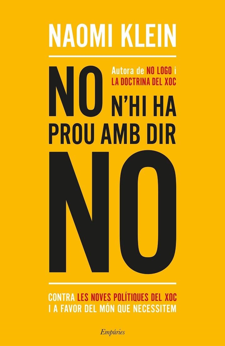 No n'hi ha prou amb dir no | 9788417016272 | Klein, Naomi | Llibres.cat | Llibreria online en català | La Impossible Llibreters Barcelona