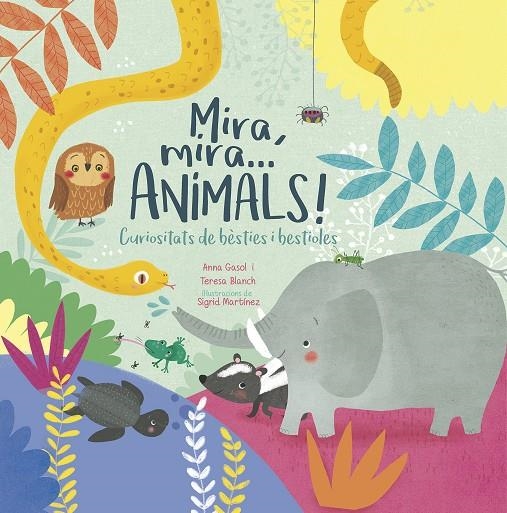 Mira, mira...animals! | 9788498839388 | Gasol Trullols, Anna/Blanch Gasol, Teresa | Llibres.cat | Llibreria online en català | La Impossible Llibreters Barcelona