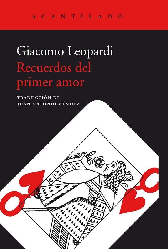 Recuerdos del primer amor | 9788416748808 | Leopardi, Giacomo | Llibres.cat | Llibreria online en català | La Impossible Llibreters Barcelona