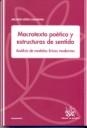 Macrotexto poético y estructuras de sentido | 9788484569947 | Arcadio López-Casanova | Llibres.cat | Llibreria online en català | La Impossible Llibreters Barcelona