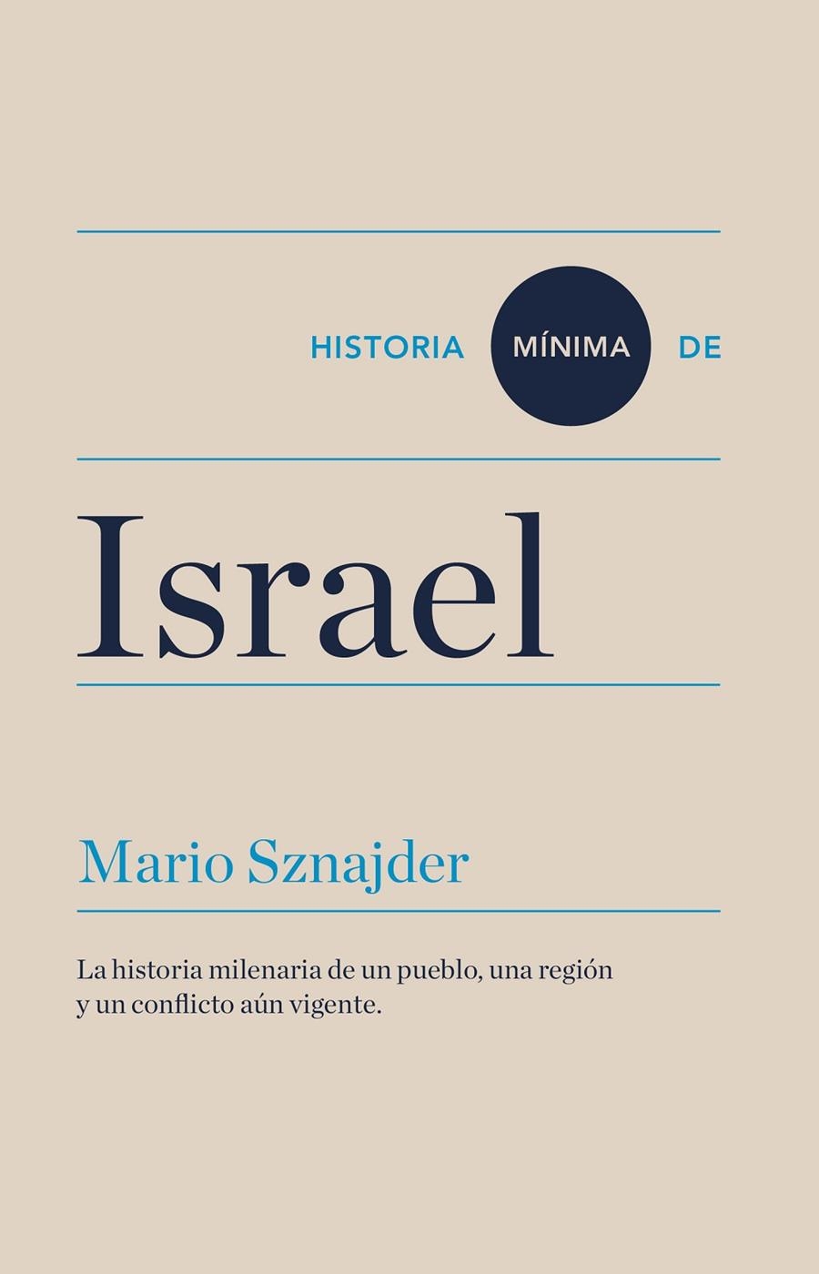 Historia mínima de Israel | 9788417141592 | Sznajder, Mario | Llibres.cat | Llibreria online en català | La Impossible Llibreters Barcelona