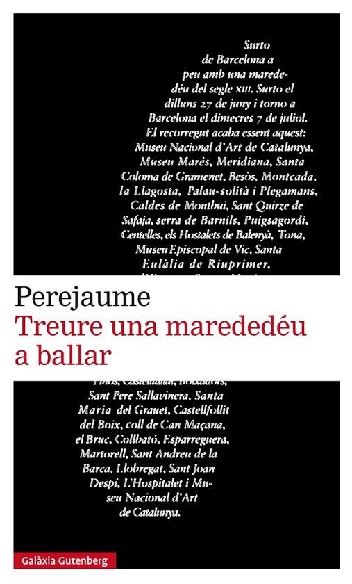 Treure una marededéu a ballar | 9788417088385 | Perejaume | Llibres.cat | Llibreria online en català | La Impossible Llibreters Barcelona