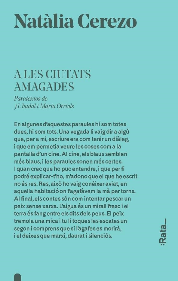 A les ciutats amagades | 9788416738403 | Natàlia Cerezo | Llibres.cat | Llibreria online en català | La Impossible Llibreters Barcelona