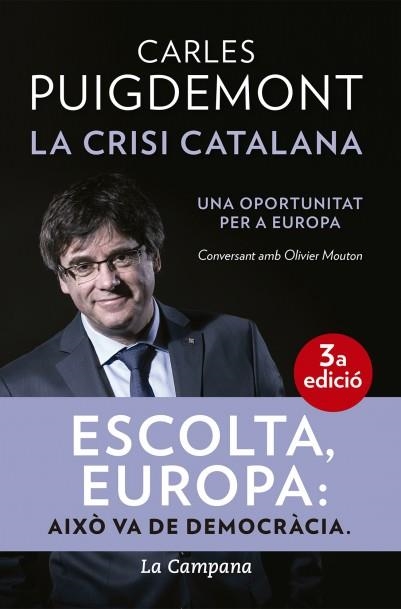 La crisi catalana. Una oportunitat per a Europa | 9788416863464 | Puigdemont, Carles | Llibres.cat | Llibreria online en català | La Impossible Llibreters Barcelona