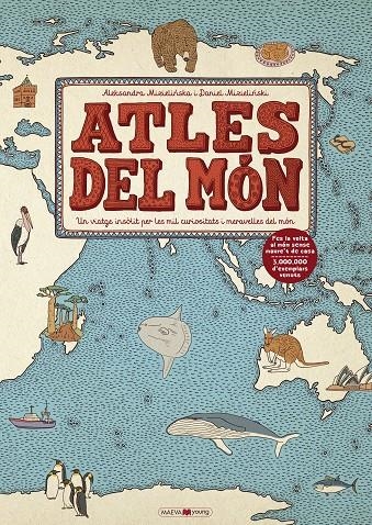 Atles del món | 9788417108311 | Mizielinska, Aleksandra/Mizielinski, Daniel | Llibres.cat | Llibreria online en català | La Impossible Llibreters Barcelona