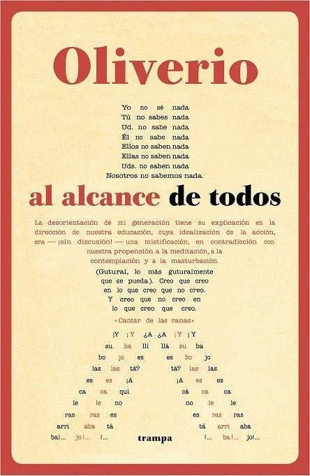 Oliverio al alcance de todos | 9788494914003 | Girondo, Oliverio | Llibres.cat | Llibreria online en català | La Impossible Llibreters Barcelona