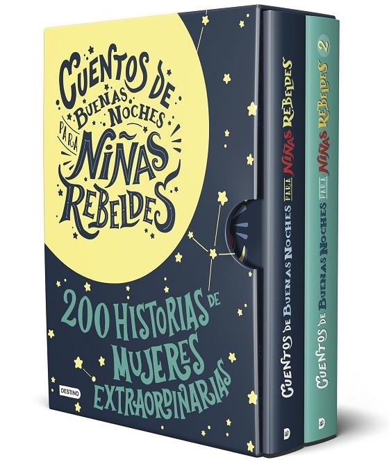 Estuche Cuentos de buenas noches para niñas rebeldes | 9788408196952 | Favilli, Elena/Cavallo, Francesca | Llibres.cat | Llibreria online en català | La Impossible Llibreters Barcelona