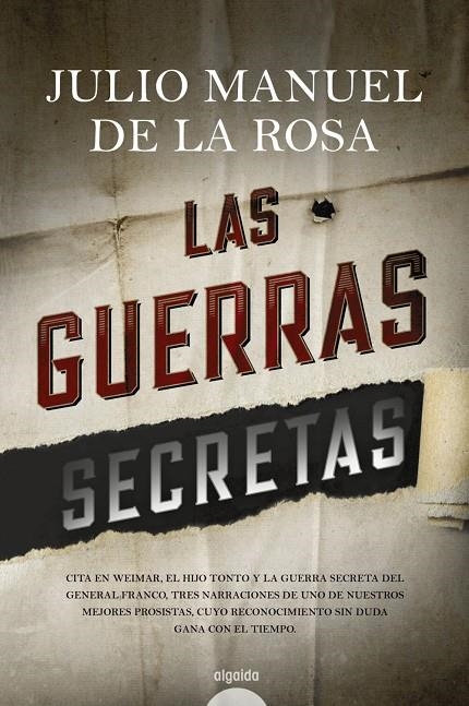 LAS GUERRAS SECRETAS | 9788491890676 | Julio Manuel de la Rosa | Llibres.cat | Llibreria online en català | La Impossible Llibreters Barcelona