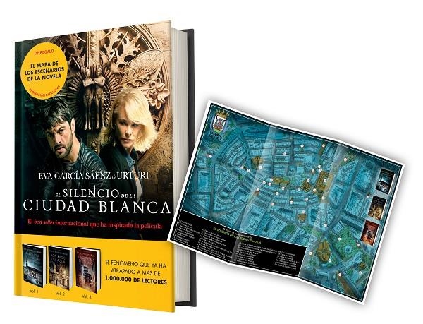 El silencio de la ciudad blanca + mapa de escenarios | 9788408216643 | García Sáenz de Urturi, Eva | Llibres.cat | Llibreria online en català | La Impossible Llibreters Barcelona