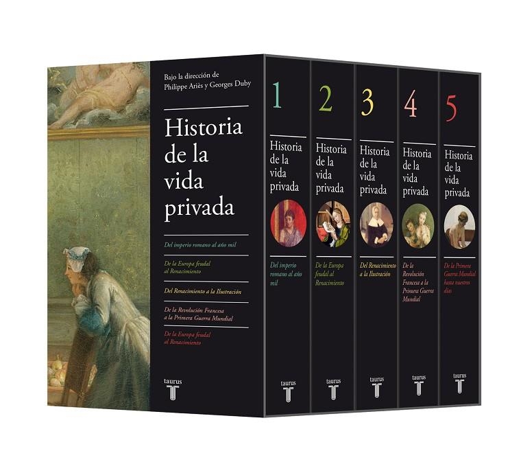 Historia de la vida privada (edición estuche con los 5 volúmenes) | 9788430699483 | Philippe Airès y Georges Duby | Llibres.cat | Llibreria online en català | La Impossible Llibreters Barcelona