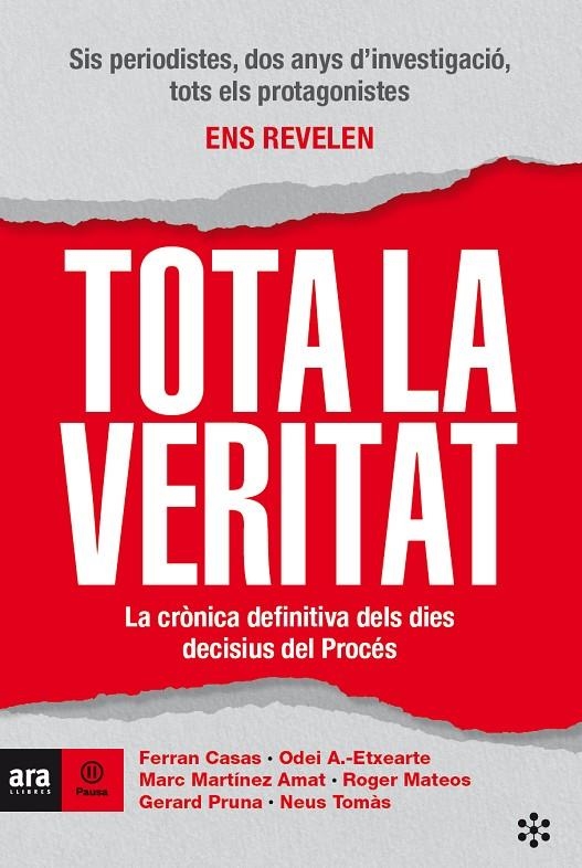 Tota la veritat | 9788417804183 | Casas i Manresa, Ferran/Anchustegui-Echearte i Atienza, Odei/Martínez i Amat, Marc/Mateos i Miret, R | Llibres.cat | Llibreria online en català | La Impossible Llibreters Barcelona