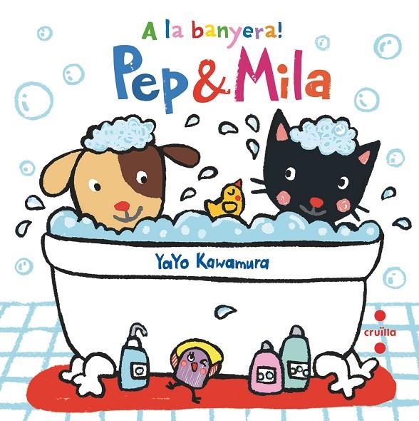 C-PEP&MILA A LA BANYERA! - Llibre de bany | 9788466147446 | Tellechea Mora, Teresa | Llibres.cat | Llibreria online en català | La Impossible Llibreters Barcelona