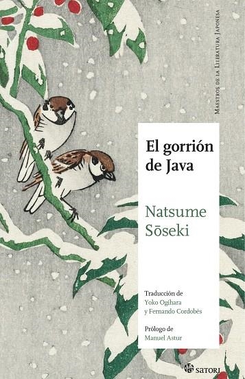 EL GORRION DE JAVA | 9788417419318 | SOSEKI NATSUME | Llibres.cat | Llibreria online en català | La Impossible Llibreters Barcelona