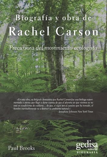 Biografía y obra de Rachel Carson | 9788497845687 | Brooks, Paul | Llibres.cat | Llibreria online en català | La Impossible Llibreters Barcelona