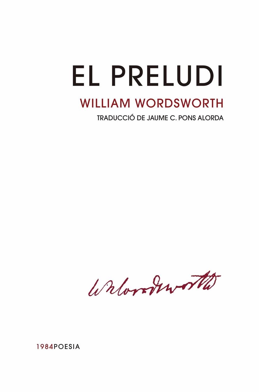 El preludi | 9788416987665 | Wordsworth, William | Llibres.cat | Llibreria online en català | La Impossible Llibreters Barcelona