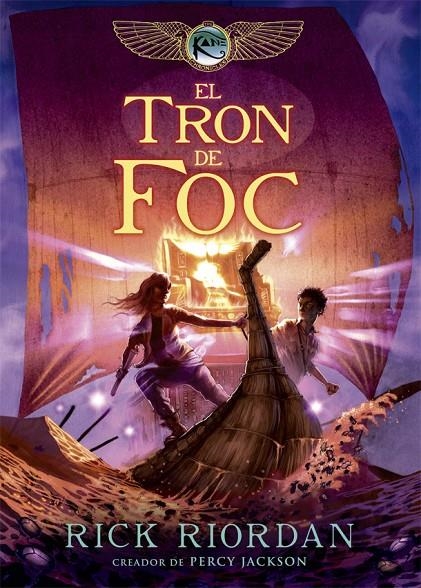 El tron de foc | 9788424662974 | Rick Riordan | Llibres.cat | Llibreria online en català | La Impossible Llibreters Barcelona