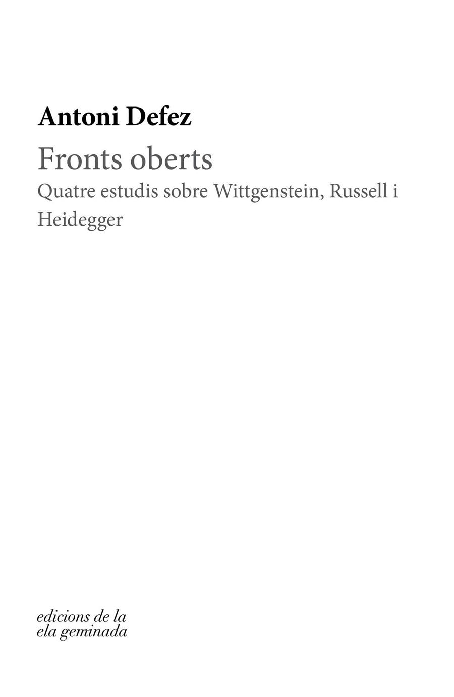 Fronts oberts | 9788412143010 | Defez, Antoni | Llibres.cat | Llibreria online en català | La Impossible Llibreters Barcelona