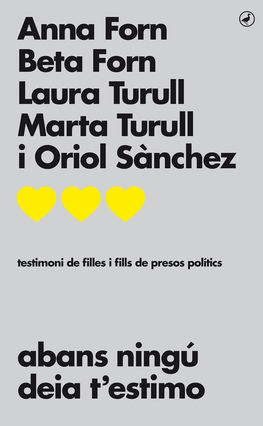 Abans ningú deia t'estimo | 9788416673827 | Forn, Anna; Forn Beta; Turull Laura; Turull Marta; Sánchez Oriol | Llibres.cat | Llibreria online en català | La Impossible Llibreters Barcelona