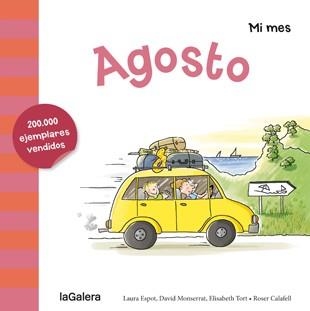 Agosto | 9788424655914 | Laura Espot\David Monserrat\Elisabeth Tort\Roser Calafell (ilustr.) | Llibres.cat | Llibreria online en català | La Impossible Llibreters Barcelona