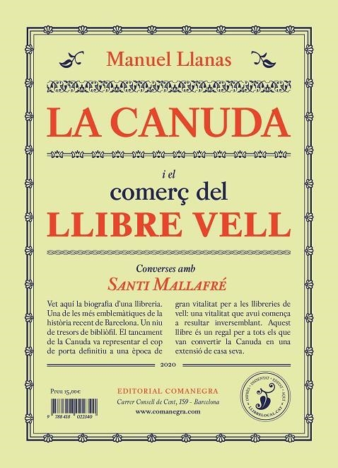 La Canuda i el comerç del llibre vell | 9788418022401 | Llanas Pont, Manuel | Llibres.cat | Llibreria online en català | La Impossible Llibreters Barcelona