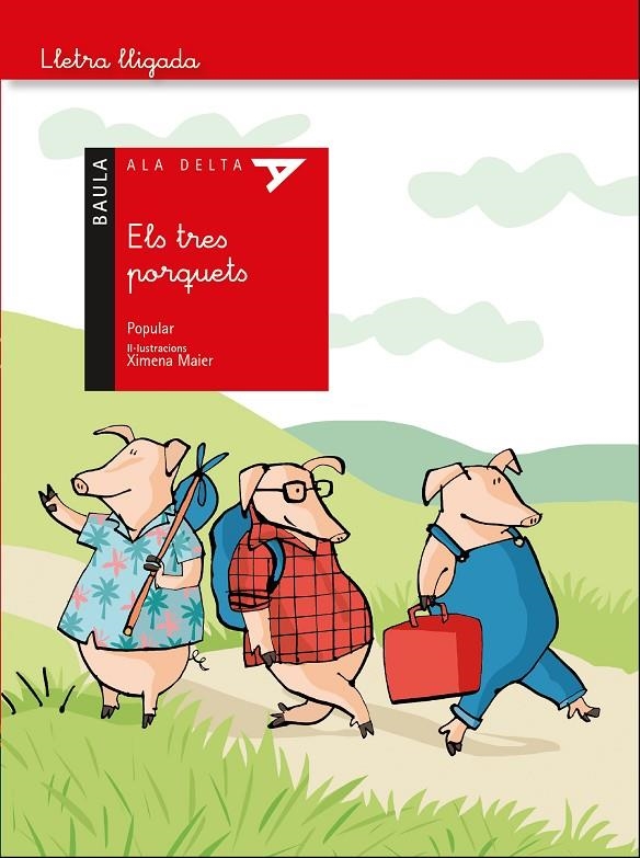 Els tres porquets - Lletra lligada | 9788447941490 | Conte Popular | Llibres.cat | Llibreria online en català | La Impossible Llibreters Barcelona