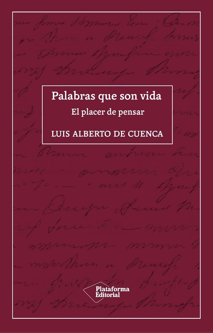 Palabras que son vida | 9788418285035 | De cuenca, Luis Alberto | Llibres.cat | Llibreria online en català | La Impossible Llibreters Barcelona