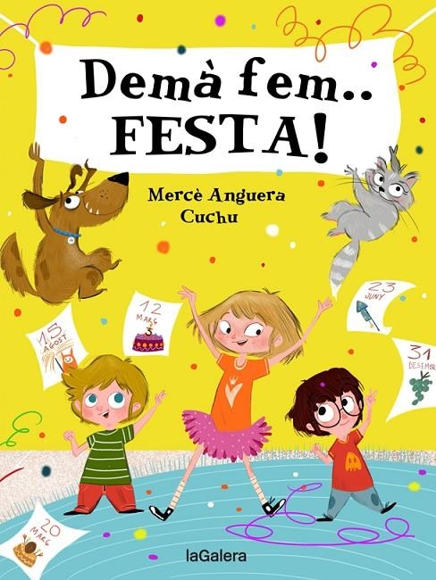 Demà fem... FESTA! | 9788424668389 | Anguera, Mercè | Llibres.cat | Llibreria online en català | La Impossible Llibreters Barcelona