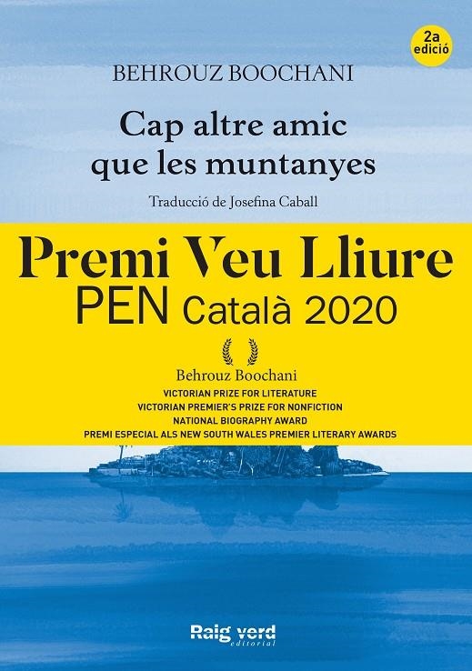 Cap altre amic que les muntanyes | 9788417925260 | Boochani, Behrouz | Llibres.cat | Llibreria online en català | La Impossible Llibreters Barcelona