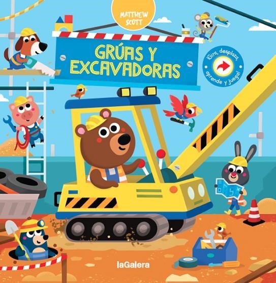 Grúas y excavadoras | 9788424668839 | Scott, Matthew | Llibres.cat | Llibreria online en català | La Impossible Llibreters Barcelona