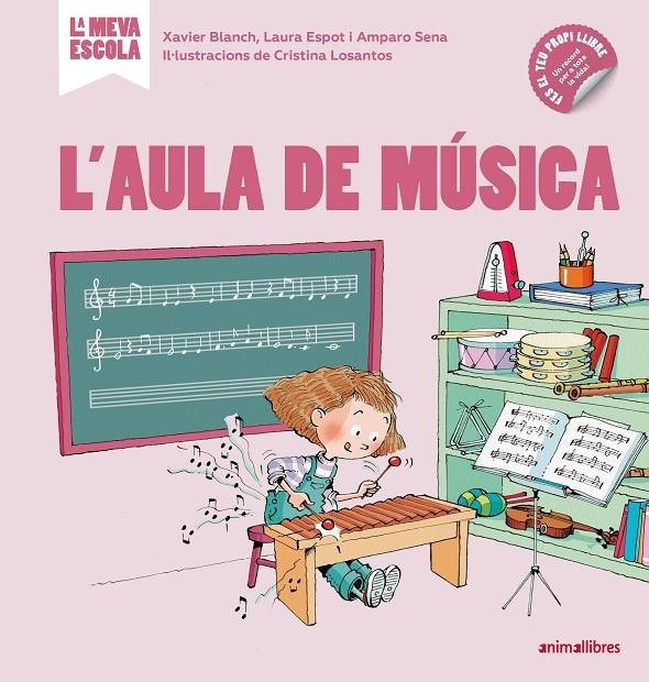 L'aula de música | 9788417599355 | Xavier Blanch, Laura Espot i Amparo Sena | Llibres.cat | Llibreria online en català | La Impossible Llibreters Barcelona