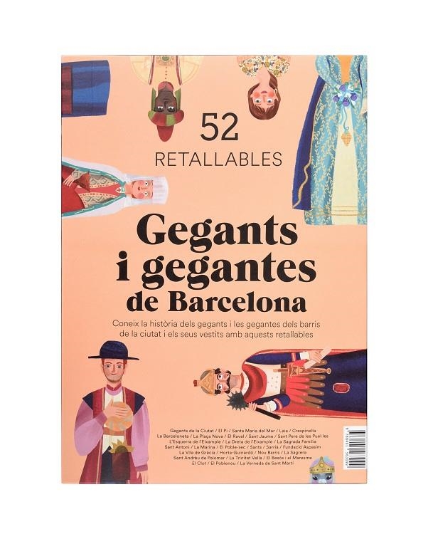 GEGANTS I GEGANTES DE BARCELONA. 50 RETALLABLES | 9788491563099 | Alonso Crozet, Nicolàs | Llibres.cat | Llibreria online en català | La Impossible Llibreters Barcelona