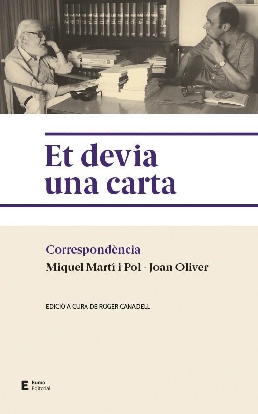 Et devia una carta | 9788497667166 | Canadell Rusiñol, Roger | Llibres.cat | Llibreria online en català | La Impossible Llibreters Barcelona